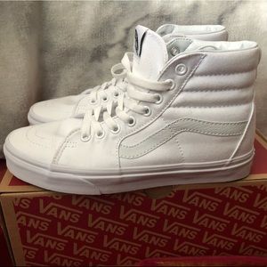 Vans SK8-HI true white